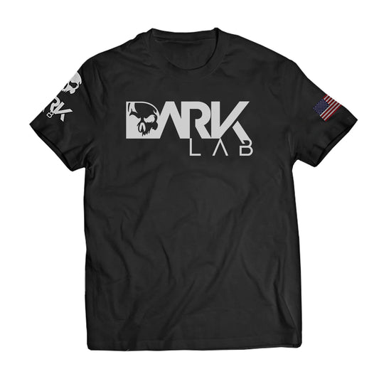 Camiseta Para Treino Preta DRY-FIT Dark Lab