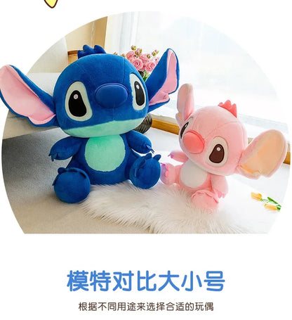 Disney-Stitch Bonecas de pelúcia infantis