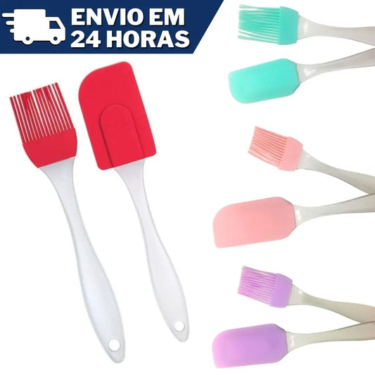 Mini espátula de silicone