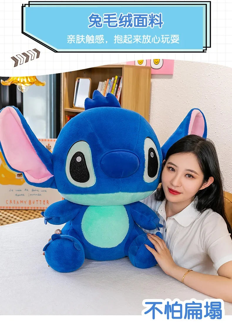 Disney-Stitch Bonecas de pelúcia infantis